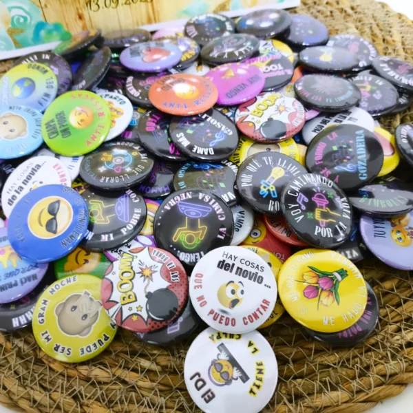 CHAPAS BARRA LIBRE BODA - Imagen 6
