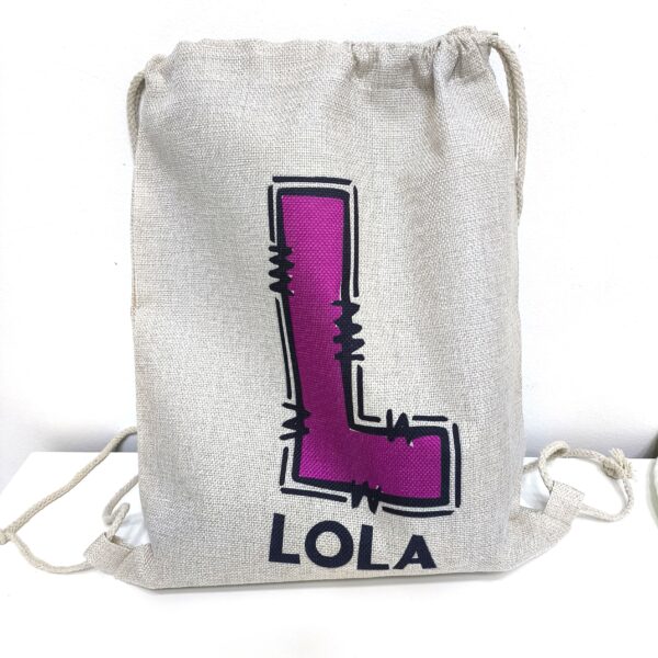 MOCHILA SACO PERSONALIZADA - Imagen 7