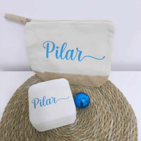 PACK NECESER NATURE + JOYERO + BÁLSAMO PERSONALIZADO - Imagen 2
