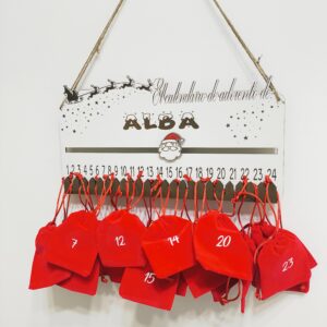 calendario de adviento papa noel