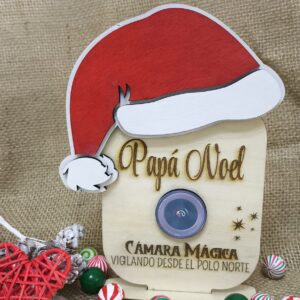 cámara mágica papá noel