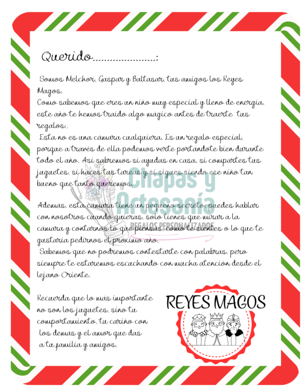 cámara mágica reyes magos