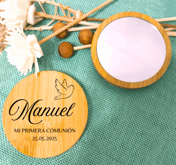 ESPEJO DE MADERA PERSONALIZADO - Imagen 3