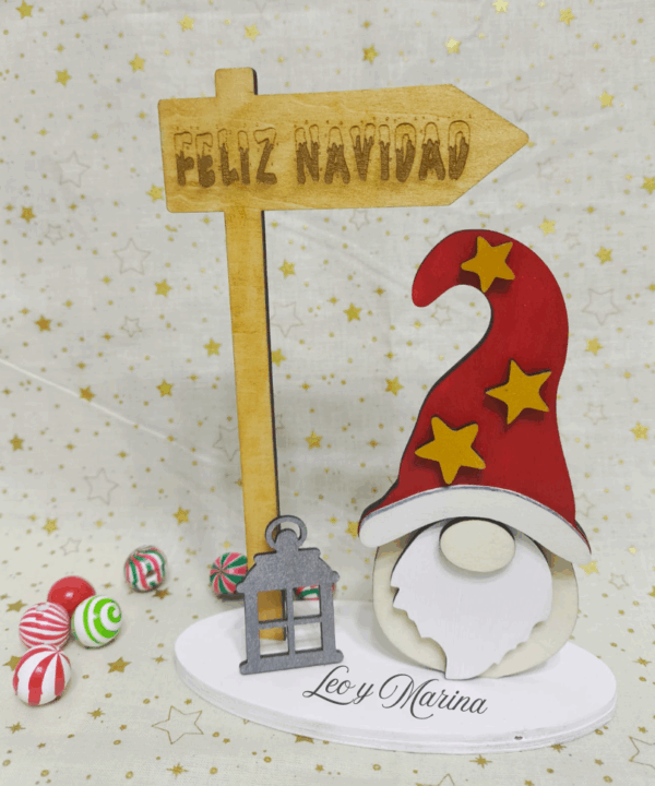 adorno gnomo navidad