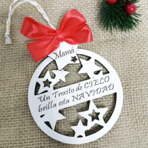 BOLA NAVIDAD UN TROCITO DE CIELO