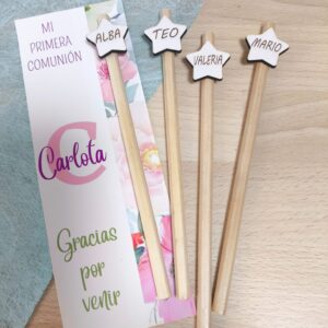 LAPIZ PERSONALIZADO ESTRELLA