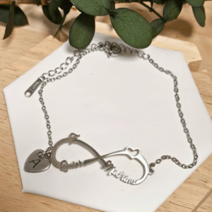 pulsera madrina de acero te quiero mucho