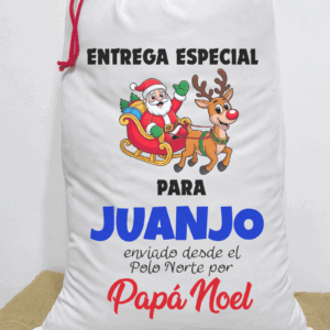 saco papá noel personalizado