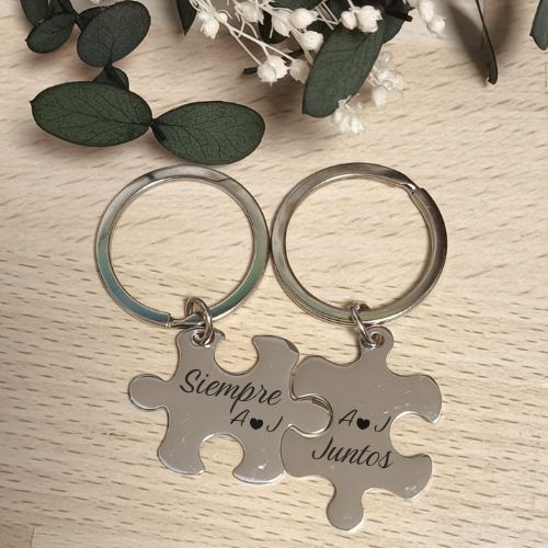 LLAVERO PAREJA PUZZLE