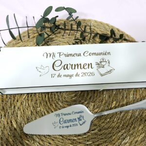 pala para tarta comunión personalizada
