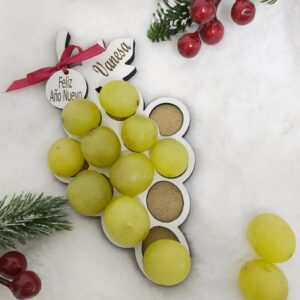 bandeja uvas personalizada