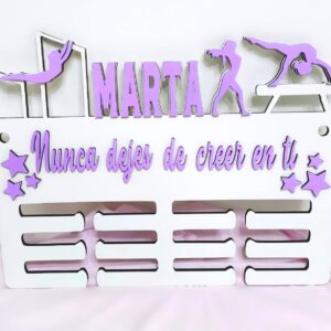 medallero personalizado gimnasia deportiva