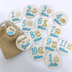 placas cumplemes para bebé